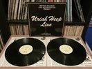 URIAH HEEP Live Double L.P *A2/B2/A1/B1 w/Inserts & Book Attached* ISLD 1 - EX+