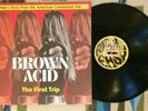 Brown Acid The First Trip VA Hard Rock LP 1969-1979 M-/M-
