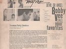 BOBBY VEE Devil Or Angel - Bobby Vee Sings Your Favourites LP VINYL UK London 12