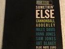 Cannonball Adderley Somethin' Else Original Stereo DG Blue Note 1595 RVG Miles