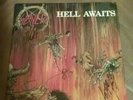 Slayer HELL AWAITS  1988  LP Autographed by all 4 band members 1994
