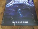 metallica ride the lightning vinyl