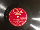 HOT JAZZ Louis Armstrong HOT 5 Okeh 41581 King of Zulus/Lonesome Blues E+