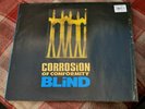 CORROSION OF CONFORMITY BLIND VINYL RECORD LP ROADRACER 1991 RO92361 EX MISSPELT