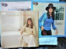 3 Carly Simon Quad Disc No Secrets/Hot Cakes/Self Titled 4 Channel Quadraphonic