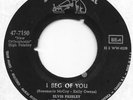 ELVIS PRESLEY Don't/I Beg Of You on RCA German press rock 45