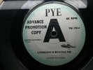 Justin Hayward  London Is Behind Me / Day Must Come 1966 Pye Records UK PROMO 45