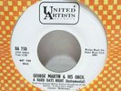 GEORGE MARTIN A HARD DAYS NIGHT PROMO DJ 45 UNITED ARTISTS UA 750 THE BEATLES