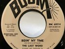 Psych Garage PROMO 45 The Last Word Bidin My Time on Boom HEAR