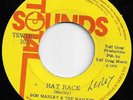 Reggae 1976 Bob Marley & The Wailers - Rat Race - TOTAL SOUNDS - Rare Barbados