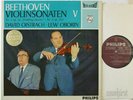 OISTRAKH OBORIN BEETHOVEN VIOLIN SONATAS 5 PHILIPS ED.2 HIFI STEREO 835154 AY EX