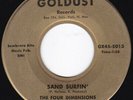 New Mexico Teen Surf Twang Garage FOUR DIMENSIONS Sand Surfin' 45 Goldust HEAR