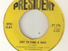 OTIS CLAY Got To Find A Way PRESIDENT  NORTHERN SOUL UK 45