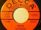 CASHELLES Killer R&B Screamer 45 Pretend / Outside City Limits PROMO 1963 F 981