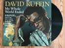 RARE SOUL LP - DAVID RUFFIN - MY WHOLE WORLD ENDED - MOTOWN PROMO  WLP