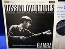 @DECCA SXL 2266 WBg ED1 *GAMBA* ROSSINI OVERTURES* LONDON SYMPHONY* NM