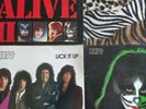 ?KISS? 4 Vinyl Metal Record Bundle Animalize Lick It Up  Alive 2 Peter Criss ?