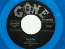 PREMIERS Doo Wop BLUE WAX REPRO 45rpm Valerie b/w Is It A Dream LISTEN