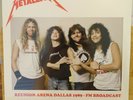 Metallica - Reunion Arena Dallas SEALED 1989 Live Vinyl LP LTD Ed. 2018