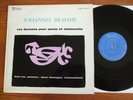 RARE LP H HONEGGER & NOEL LEE BRAHMS PIANO CELLO SONATES VALOIS STEREO MB 972 EX