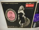Nino Rota La Dolce Vita Soundtrack LP 1960 RCA Custom RAL-7 Federico Fellini