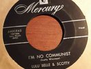 1952 Folk Billy-bop Lulu Belle & Scotty I'm no Communist / Tied Down on MERCURY