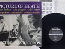 CHET BAKER PICTURE OF HEATH PACIFIC JAZZ PJ-0018 Japan VINYL LP