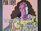 PINK FLOYD- POP & BLUES FESTIVAL - LIVE LP GERMANY  VERY RARE   1969