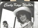 CINDY KAYE WALKER Breaker 1 - 9  45 RECORD + PS RARE FEMALE TRUCK DRIVER TRUCKER