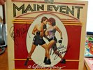 Vintage LP THE MAIN EVENT BARBARA STREISAND & RYAN O'NEAL  2X HAND SIGNED COA