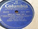 BRAHMS SONATA IN F MINOR LIONEL TERTIS & HARRIET COHEN COLUMBIA LX225-227