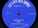 ROY DRUSKY BILL MONROE STRINGBEAN AKEMAN GRAND OLE OPRY ORIGINAL RADIO SHOW LP