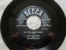 CHRISTMAS Louis Armstrong ZAT YOU SANTA CLAUS Cool Yule DECCA #28943 VG++