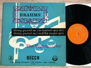 VEGH QUARTET String Quartets BRAHMS 1stPress 1950s UK DECCA LXT 5027 MINT