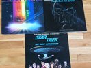 STAR TREK Movie and Tv soundtrack LPs: Star Trek I, III and Next Generation MINT