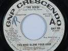 Garage Psych 45 SEEDS The Wind Blows Your Hair GNP CRESCENDO wlp HEAR *