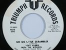 Garage Surf Hot Rod 45 TONY HARRIS Go Go Little Scrambler TRIUMPH VG+ HEAR *