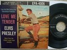 Elvis Presley - Love Me Tender - Original USA EPA-4006 - RARE DOGLESS 45 + PS