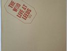 THE WHO LIVE AT LEEDS LP TRACK UK 1971 RED LETTERING WITH ALL INSERTS NEAR MINT