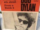 BOB DYLAN POSITIVELY 4TH STREET RARE PICTURE SLEEVE 7” SWEDEN 1960’S
