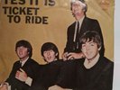 1965 The Beatles Ticket To Ride / Yes It Is 5407 Capital Records 45 RPM /jacket