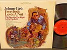 JOHNNY CASH Everybody Loves A Nut 1966 Original 360 SOUND STEREO LP In SHRINK EX
