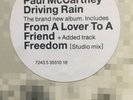 PAUL McCARTNEY Driving Rain LP UK 2001 Orig Unplayed  Rare  THE BEATLES 