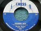 Muddy Waters - Manish Boy/Young Fashion Ways 45 orig. Chess blues HEAR