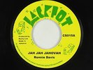 Roots Reggae 45 - Ronnie Davis - Jah Jah Jahovah - Jackpot - VG+ mp3