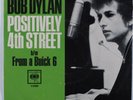 Rock 45 BOB DYLAN Positively 4th Street COLUMBIA picture sleeve *