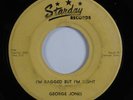 Rockabilly Country Bopper 45 GEORGE JONES I'm Ragged but I'm Right STARDAY HEAR