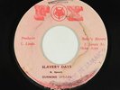 Roots Reggae 45 - Burning Spears - Slavery Days - Fox Jamaica - VG+ mp3