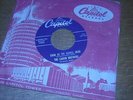 LOUVIN BROTHERS, HILLBILLY 45.  CASH ON BARREL HEAD /  YOU'RE RUNNING WILD. VG++