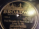 78 Rpm; The Philadelphians; You Bought Love & Carl Meadows & Orch; The Corner